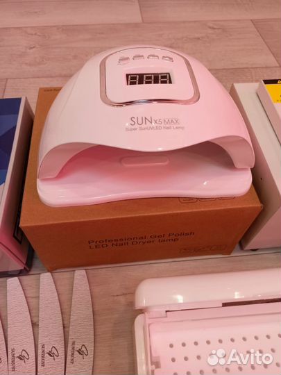 Маникюрный набор с аппаратом Стронг и сухожар