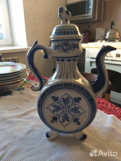 Кувшин СССР Гжель