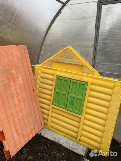 Детский игровой домик уличный пластиковый