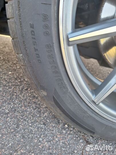 Диски литые vossen CVT 5x114.3 r18