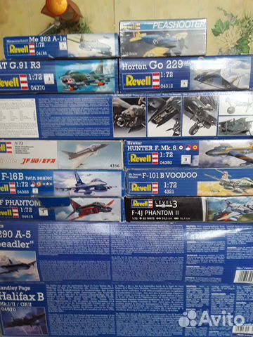 Сборные модели 1 72. Revell купить в Краснодаре | Хобби и отдых | Авито