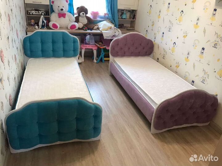 Кровать премиум более 100 цветов