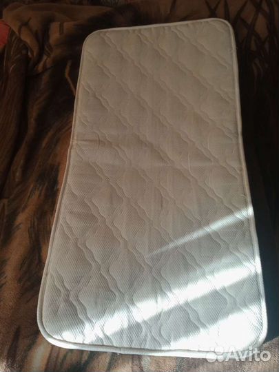 Ортопедический матрас 120x60, наматрасник, бортики