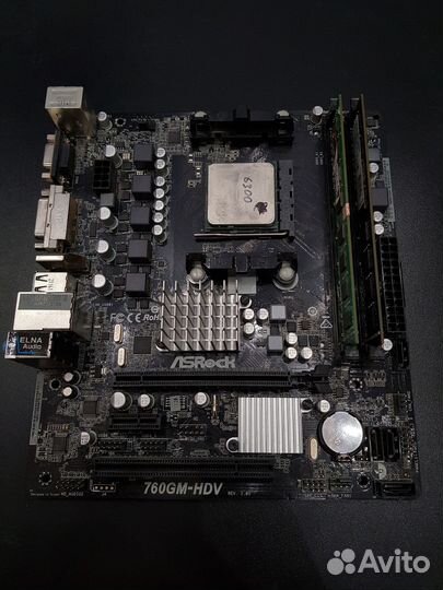 Комплект Am3+ FX6300 + 16 gb