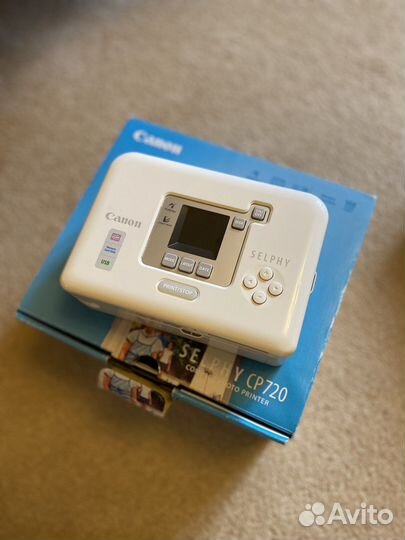 Компактный фотопринтер Canon Selphy cp730/cp720