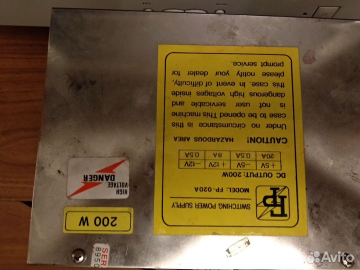 Блок питания для ретро-компьютера (AT)