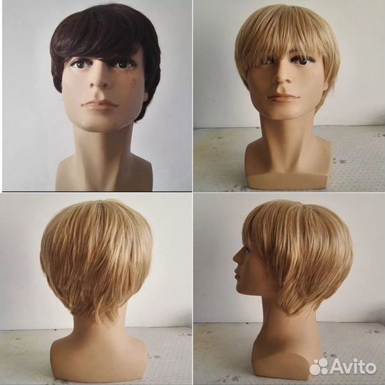 Новый Парик блонд шатен бордо русый