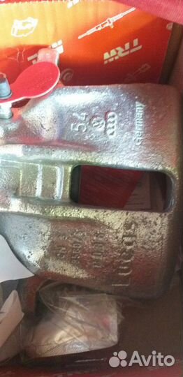 Супорт передний vw passat b 3левый