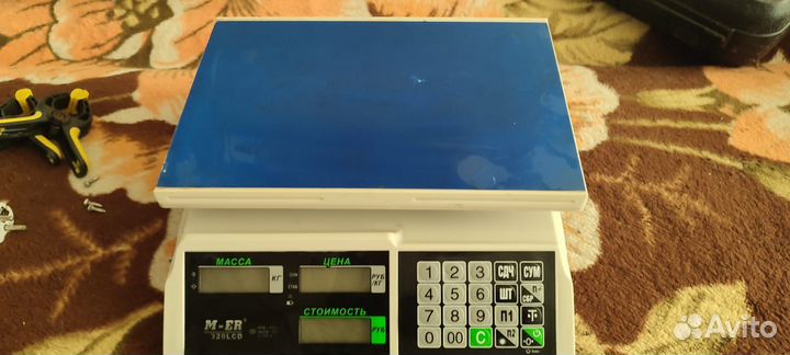 Весы торговые электронные бу