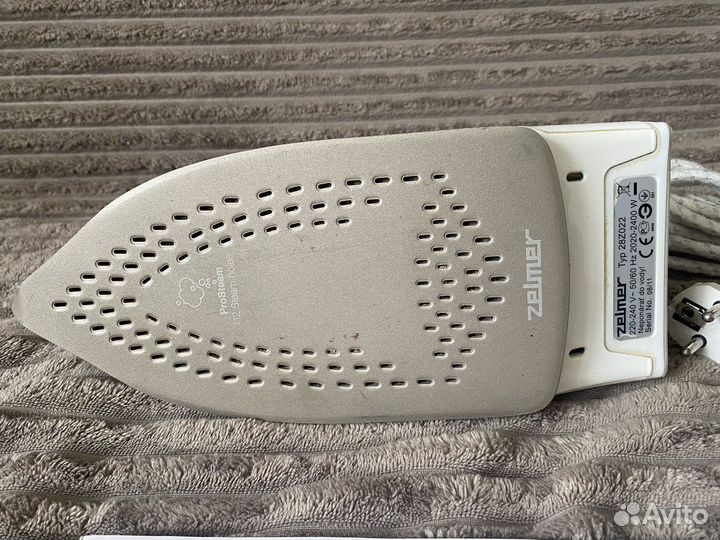 Утюг zelmer бу
