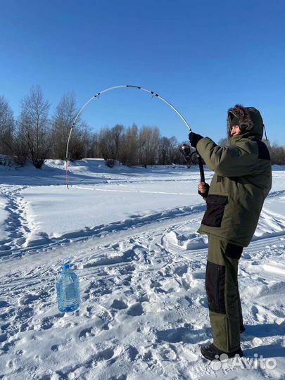 Спиннинг штекерный Крокодил 2,1м 100-250 грамм