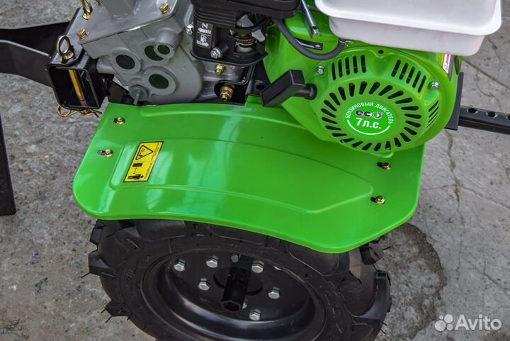 Мотоблок бензиновый ECO 7.с. 3 скорости