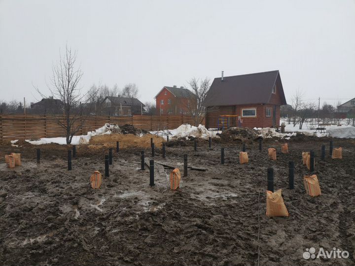 Винтовые сваи