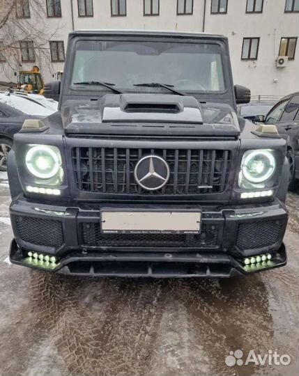 Сплиттер переднего бампера Mercedes G Class W463
