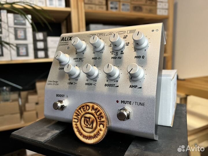 Grace Design ALiX Instrument DI/EQ/Boost в Наличии
