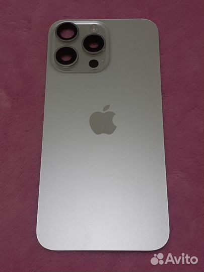 Задняя крышка для iPhone 15Pro Max White с разбора