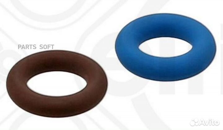 Elring 243.850 к-кт уплотнительных колец 7.5х8.3х2\ Opel, Renault