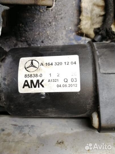 Компрессор пневмоподвески mercedes benz ml w164