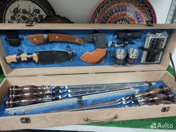 Подарочный набор шашлычный