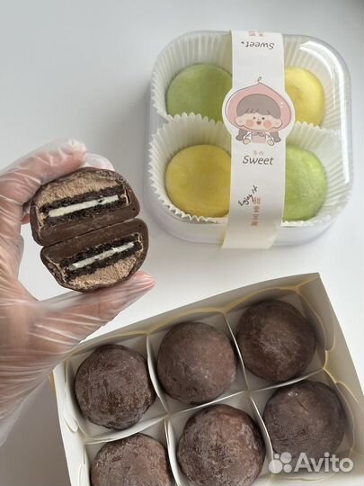 Японский десерт моти