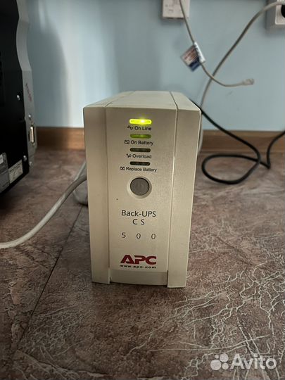 Ибп apc back ups cs 500