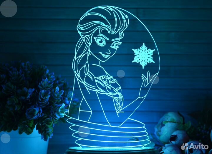 Детский настольный ночник на подарок