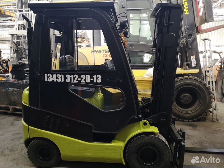 Вилочный погрузчик Clark C15D, 2012