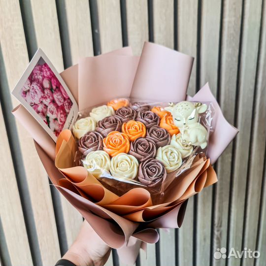 Шоколадные букеты в наличии