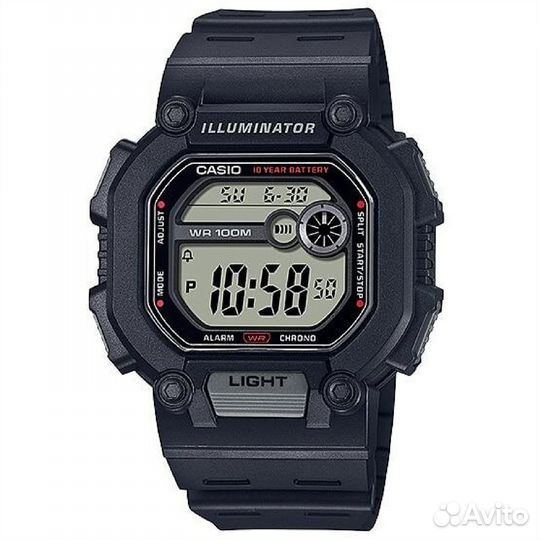 Наручные часы casio W-737H-1A новые