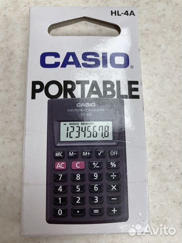 Калькулятор карманный. Новый