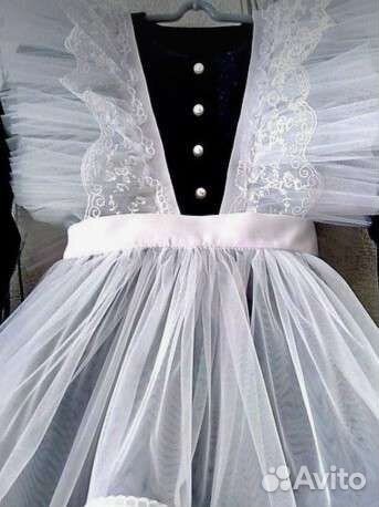 Фартук школьный шью