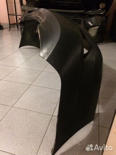 Бампер задний солярис до рейстайлинг 2010