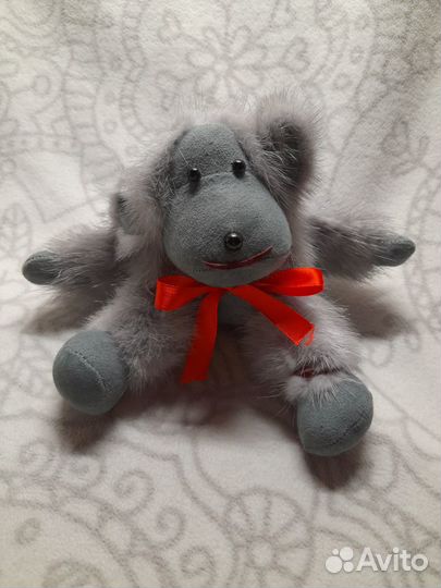 Мягкие игрушки из натурального меха