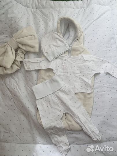 Зимний конверт на выписку