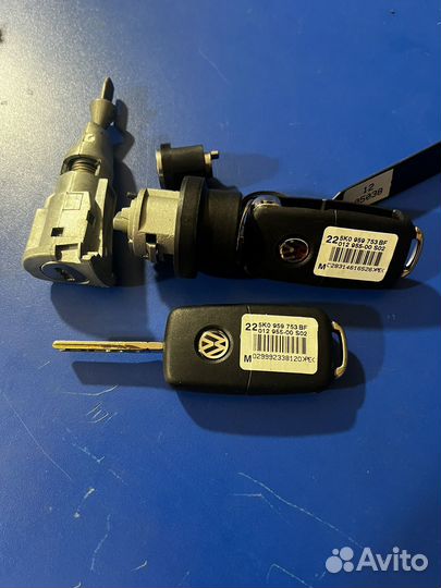 Комплект ключей Volkswagen (Новый)