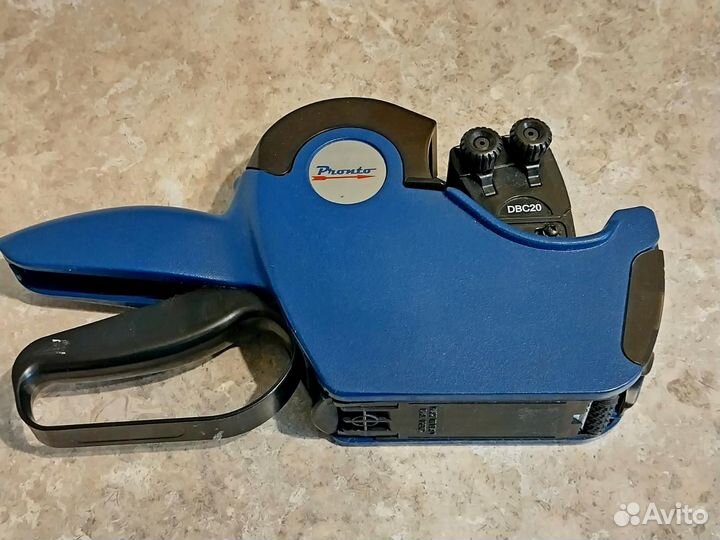 Этикет-пистолет Pronto DBC20 2-строчный 10-значный