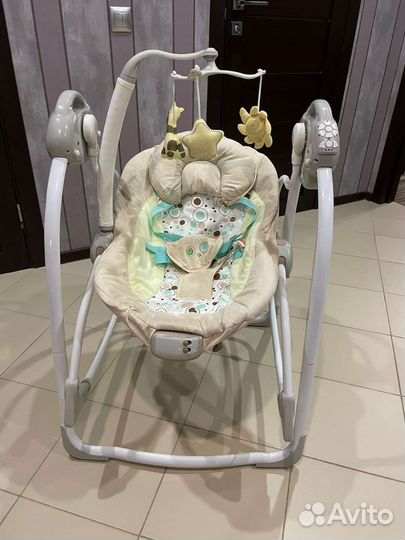 Детская качель шезлонг