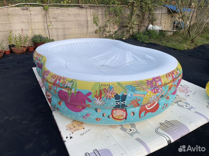 Надувной бассейн intex