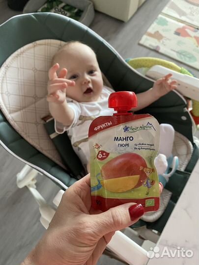 Детский стул для кормления Happy Babby berny V2