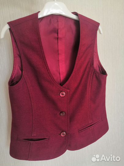 Жилетка школьная 122 см