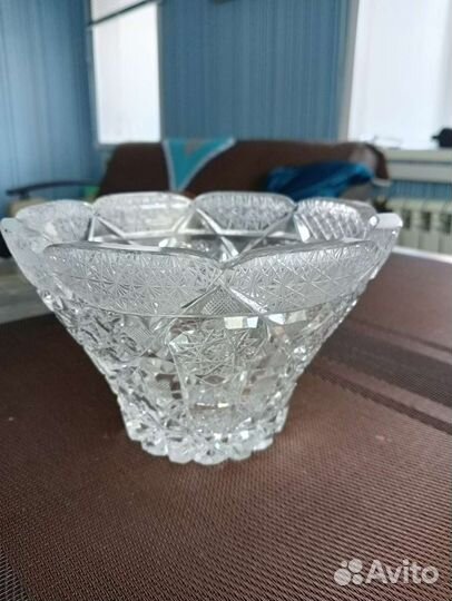 Ваза хрустальная СССР