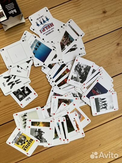 Коллекционные игральные карты The beatles