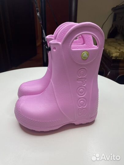 Сапоги Crocs C7 на девочку