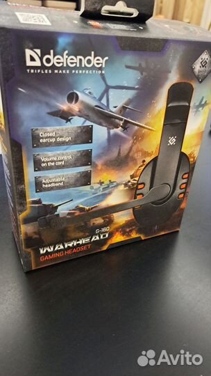 Проводная гарнитура Defender Warhead G-160 (новая)