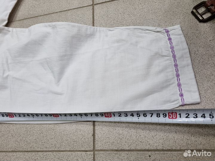 Рубаха вышиванка старинная мужская