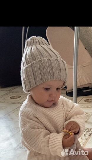 Шапка бини детская