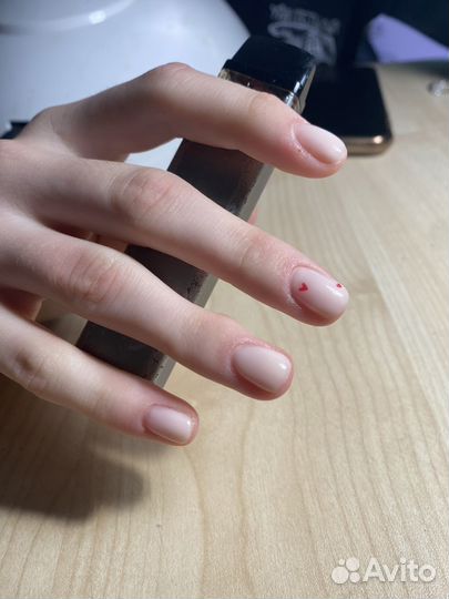 Наращивание ногтей модель