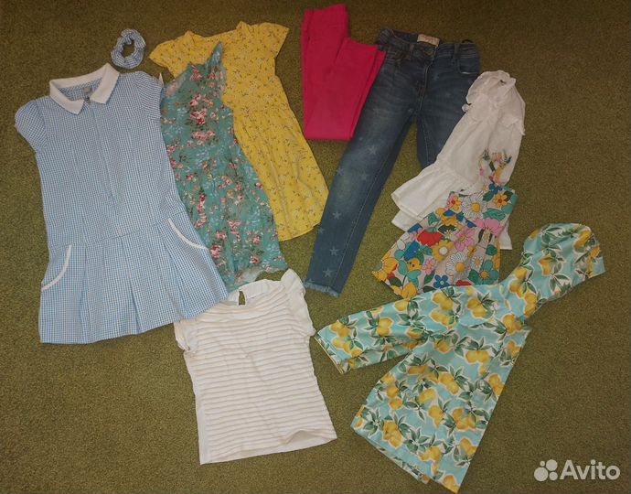 Одежда для девочки пакетом 98-104см