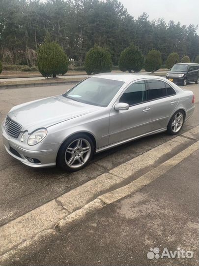 Mercedes W211 из Японии в разборе