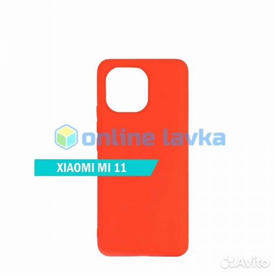 Чехол для Xiaomi Mi11 TPU красный